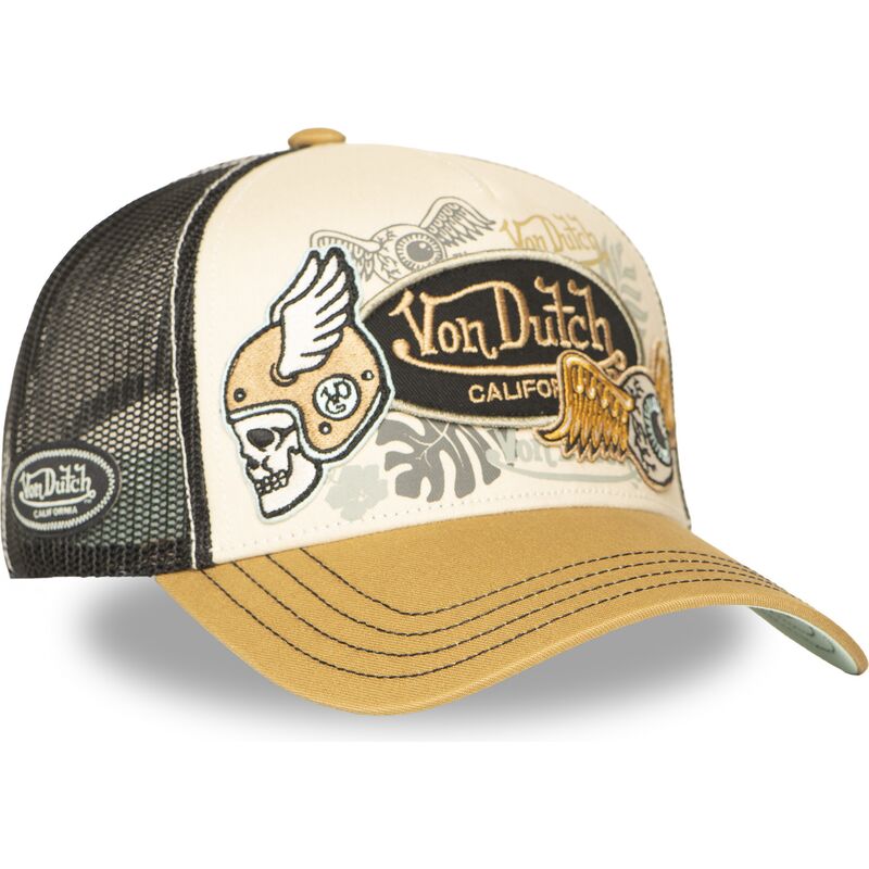 czapka-trucker-wielokolorowa-patches15-von-dutch czapka-trucker-wielokolorowa-patches15-von-dutch