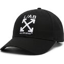 czapki-zakrzywiona-czarny-tasma-regulowana-clamp-arrows-twill-l-ab-c-o-off-white