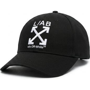 Czapki zakrzywiona czarny taśma regulowana Clamp Arrows Twill L/AB c/o Off-White™