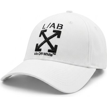 Czapki zakrzywiona biały taśma regulowana Clamp Arrows Twill L/AB c/o Off-White™