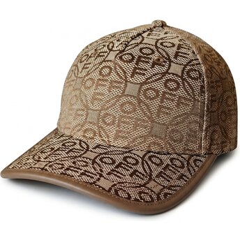 Czapki zakrzywiona brązowy taśma regulowana Off Jacquard Canvas L/AB c/o Off-White™
