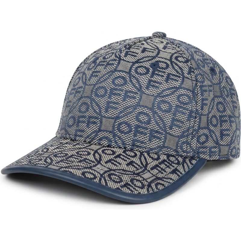 czapki-zakrzywiona-granatowy-tasma-regulowana-off-jacquard-canvas-l-ab-c-o-off-white