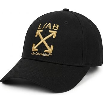 Czapki zakrzywiona czarny taśma regulowana dorado Clamp Arrows Twill L/AB c/o Off-White™