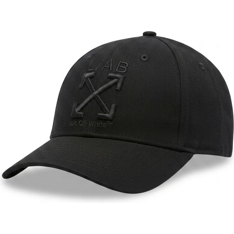 czapki-zakrzywiona-czarny-tasma-regulowana-clamp-arrows-twill-l-ab-c-o-off-white