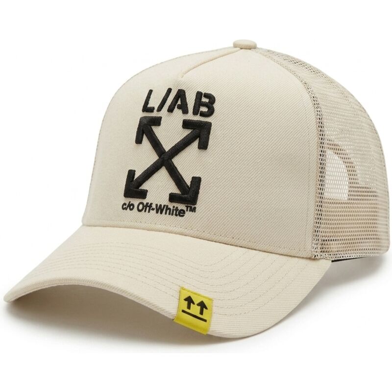 czapki-zakrzywiona-bezowy-snapback-clamp-arrows-l-ab-c-o-off-white