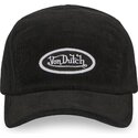 czapki-zakrzywiona-5-panel-czarny-tasma-regulowana-c5p-vel05-von-dutch