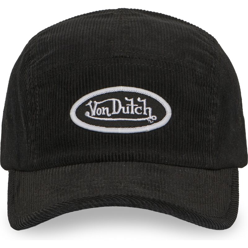 czapki-zakrzywiona-5-panel-czarny-tasma-regulowana-c5p-vel05-von-dutch