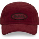 czapki-zakrzywiona-5-panel-czerwony-tasma-regulowana-c5p-vel04-von-dutch
