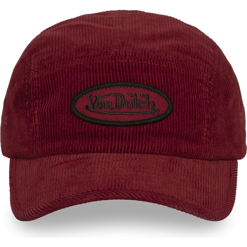 czapki-zakrzywiona-5-panel-czerwony-tasma-regulowana-c5p-vel04-von-dutch