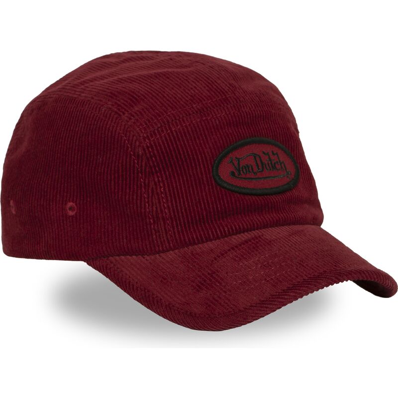 czapki-zakrzywiona-5-panel-czerwony-tasma-regulowana-c5p-vel04-von-dutch