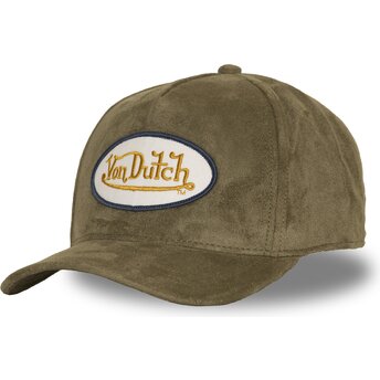 Czapki zakrzywiona zielony snapback FUR FK Von Dutch