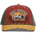 czapki-zakrzywiona-czerwony-snapback-sem15-von-dutch