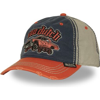 Czapki zakrzywiona wielokolorowy taśma regulowana RETRO18 Von Dutch