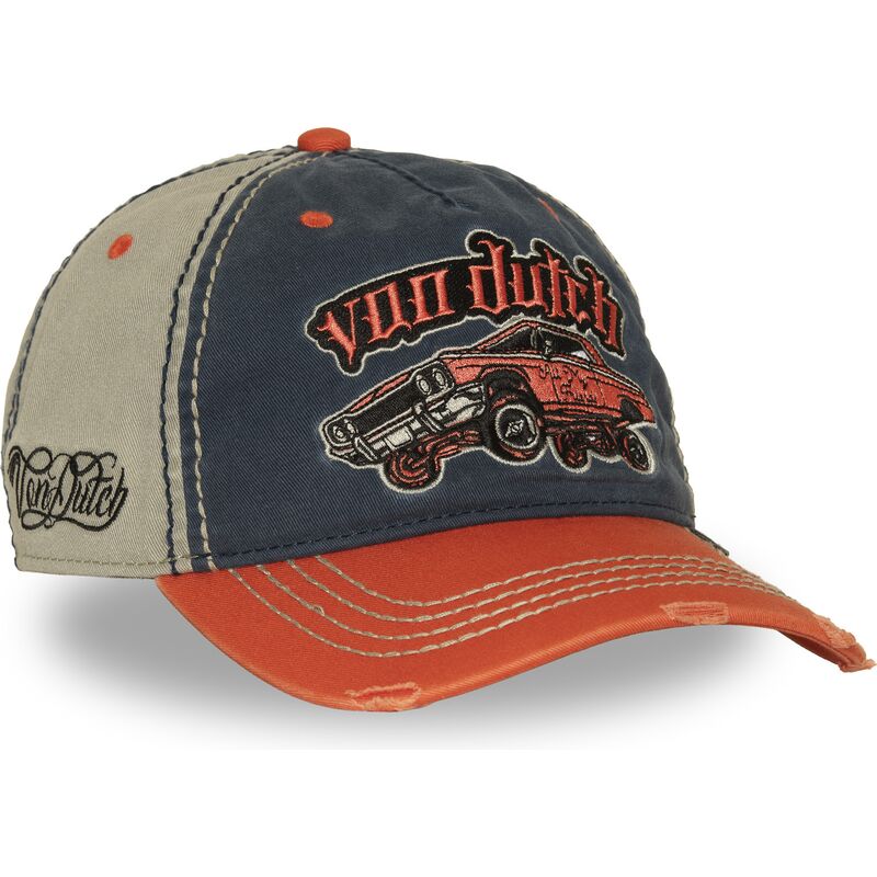 czapki-zakrzywiona-wielokolorowy-tasma-regulowana-retro18-von-dutch