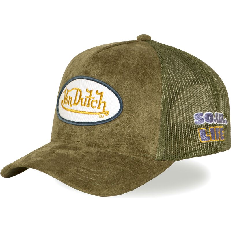 czapki-zakrzywiona-zielony-snapback-fur15-von-dutch