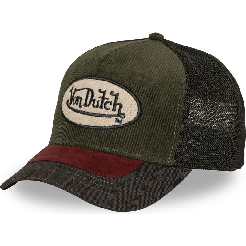 czapki-zakrzywiona-zielony-snapback-shield07-von-dutch