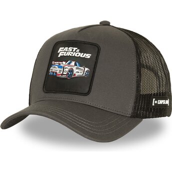 Czapki zakrzywiona szary snapback FF01 DRI Fast & Furious Capslab