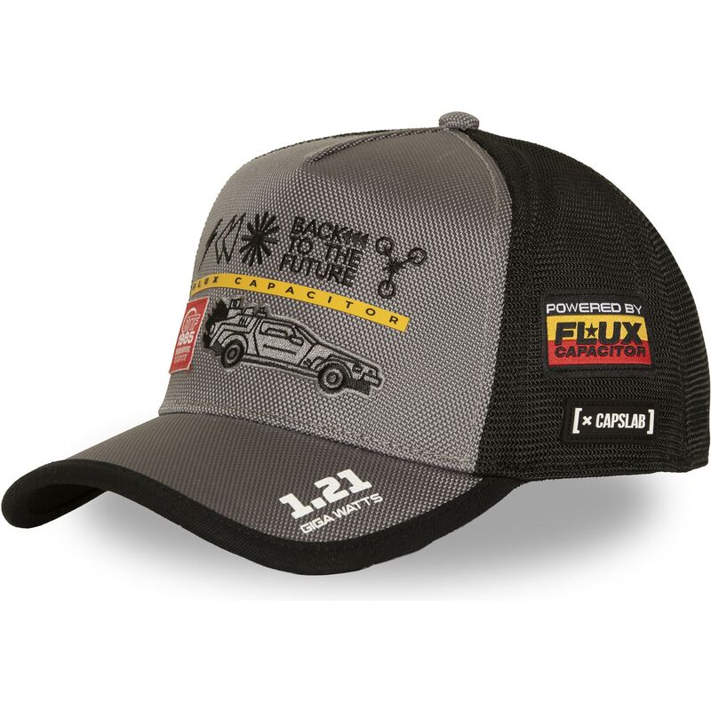 czapki-zakrzywiona-szary-snapback-btf2-btf-dmc-delorean-powrot-do-przyszlosci-capslab