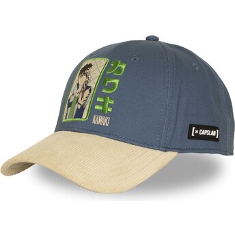 Czapki zakrzywiona niebieski snapback BOR KAW Kawaki Uzumaki Boruto Capslab