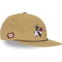 czapki-plaska-bezowy-snapback-loo13-goob-sylwester-looney-tunes-capslab