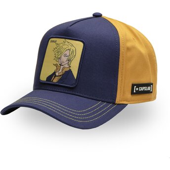 Czapki zakrzywiona granatowy snapback OP5 SAN Vinsmoke Sanji One Piece Capslab