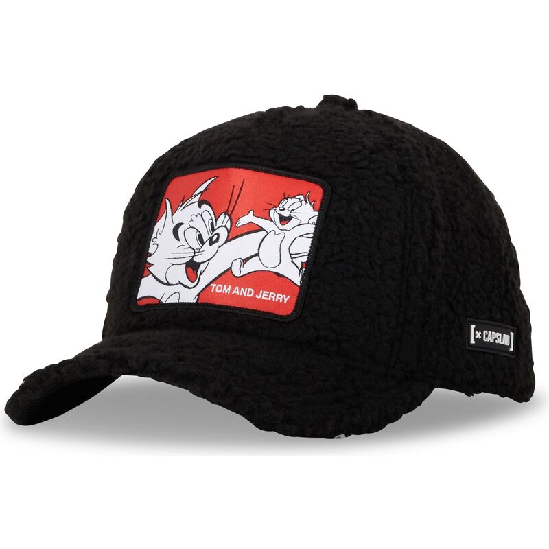 czapki-zakrzywiona-czarny-snapback-taj5-tj2-tom-i-jerry-looney-tunes-capslab
