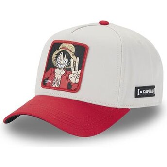 Czapki zakrzywiona beżowy snapback OP4 TWO Monkey D. Luffy One Piece Capslab