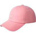 regulowana-rozowa-czapka-z-zakrzywionym-daszkiem-washed-baseball-pepto-od-kangol