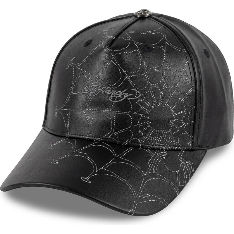 czapki-zakrzywiona-czarny-tasma-regulowana-spiderweb-pu-leather-ed-hardy czapki-zakrzywiona-czarny-tasma-regulowana-spiderweb-pu-leather-ed-hardy