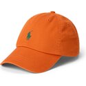 czapki-zakrzywiona-pomaranczowy-tasma-regulowana-cotton-chino-classic-sport-polo-ralph-lauren