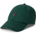 czapki-zakrzywiona-zielony-tasma-regulowana-cotton-chino-classic-sport-polo-ralph-lauren