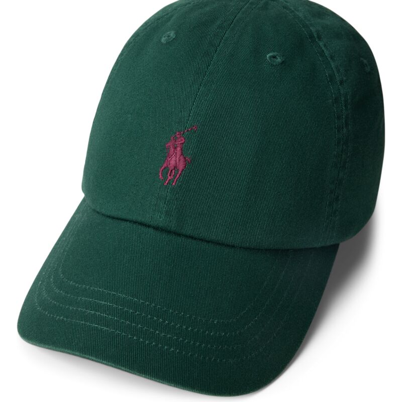 czapki-zakrzywiona-zielony-tasma-regulowana-cotton-chino-classic-sport-polo-ralph-lauren