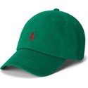 czapki-zakrzywiona-zielony-tasma-regulowana-cotton-chino-classic-sport-polo-ralph-lauren