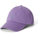 czapki-zakrzywiona-fioletowy-tasma-regulowana-cotton-chino-classic-sport-polo-ralph-lauren