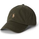 czapki-zakrzywiona-zielony-tasma-regulowana-cotton-chino-classic-sport-polo-ralph-lauren