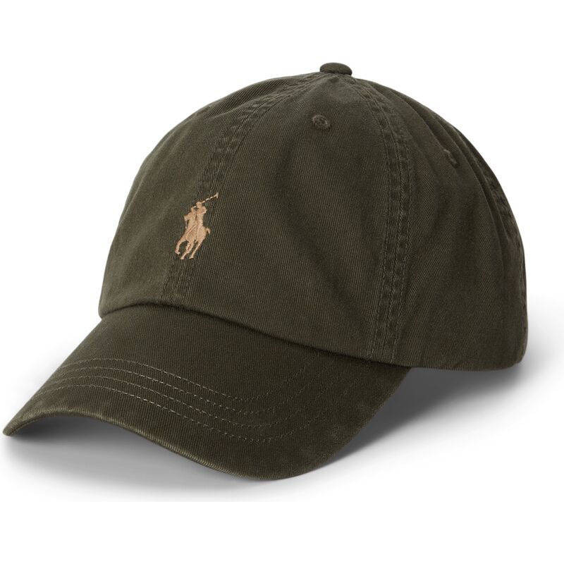 czapki-zakrzywiona-zielony-tasma-regulowana-cotton-chino-classic-sport-polo-ralph-lauren