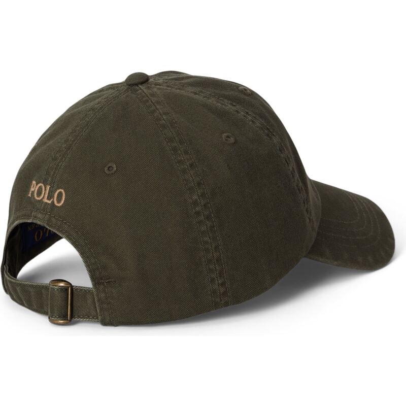 czapki-zakrzywiona-zielony-tasma-regulowana-cotton-chino-classic-sport-polo-ralph-lauren