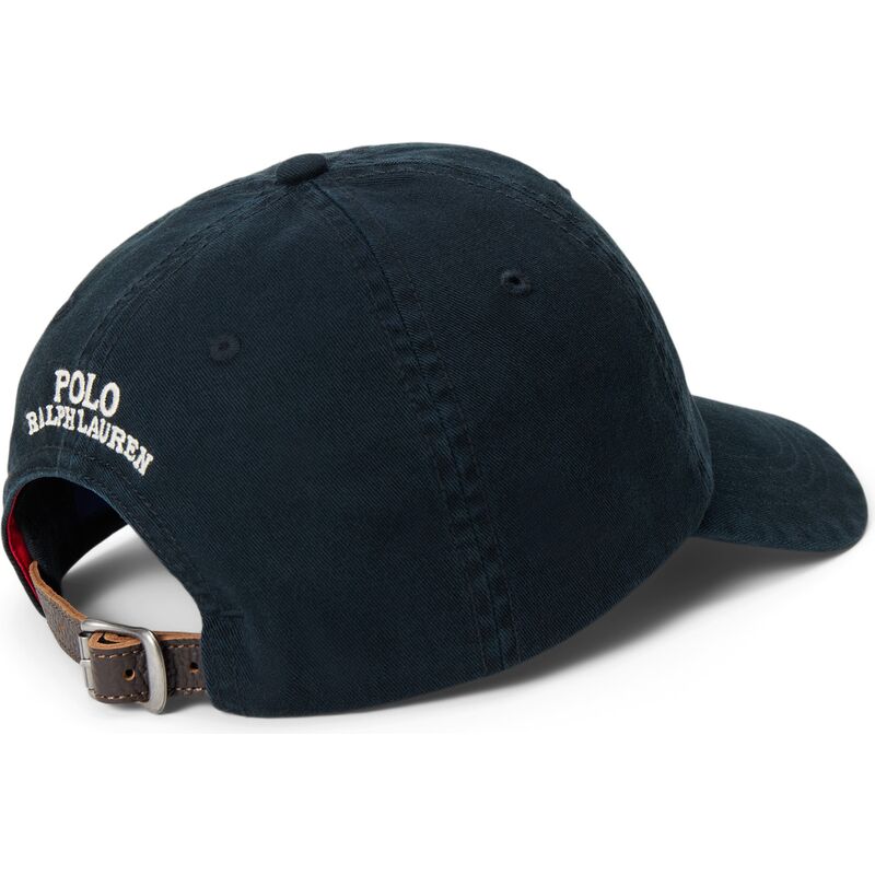 czapki-zakrzywiona-czarny-tasma-regulowana-woven-bear-polo-ralph-lauren