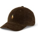 czapki-zakrzywiona-brazowy-tasma-regulowana-corduroy-polo-ralph-lauren