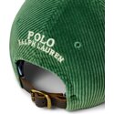 czapki-zakrzywiona-zielony-tasma-regulowana-corduroy-polo-ralph-lauren