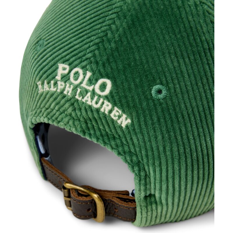 czapki-zakrzywiona-zielony-tasma-regulowana-corduroy-polo-ralph-lauren