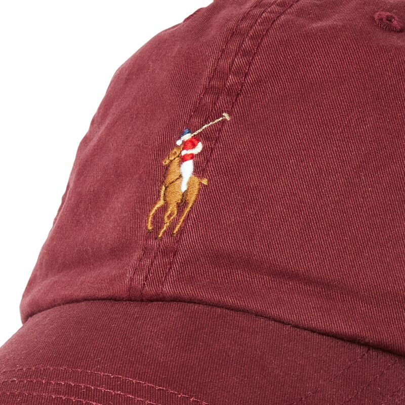 czapki-zakrzywiona-czerwony-tasma-regulowana-classic-sport-rich-ruby-polo-ralph-lauren