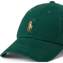 czapki-zakrzywiona-zielony-tasma-regulowana-classic-sport-college-green-polo-ralph-lauren