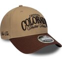 gorra-curva-marron-ajustable-9forty-m-crown-wordmark-de-denver-colorado-de-new-era