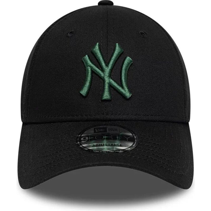 czapki-zakrzywiona-czarny-tasma-regulowana-9forty-league-essential-new-york-yankees-mlb-new-era