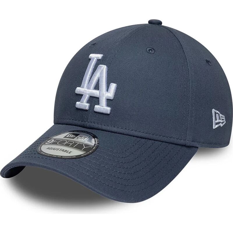 czapki-zakrzywiona-szary-tasma-regulowana-9forty-league-essential-los-angeles-dodgers-mlb-new-era