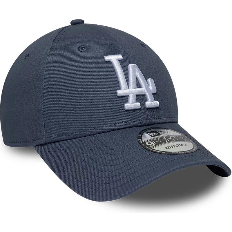 czapki-zakrzywiona-szary-tasma-regulowana-9forty-league-essential-los-angeles-dodgers-mlb-new-era