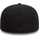 czarna-dopasowana-czapka-z-daszkiem-z-czarnym-logo-59fifty-league-essential-los-angeles-dodgers-mlb-new-era