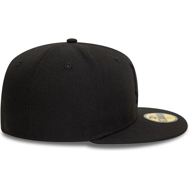 czarna-dopasowana-czapka-z-daszkiem-z-czarnym-logo-59fifty-league-essential-los-angeles-dodgers-mlb-new-era czarna-dopasowana-czapka-z-daszkiem-z-czarnym-logo-59fifty-league-essential-los-angeles-dodgers-mlb-new-era