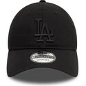 czarna-regulowana-czapka-z-zakrzywionym-daszkiem-z-czarnym-logo-9twenty-league-essential-los-angeles-dodgers-mlb-od-new-era